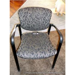 METAL AND CUSHION CHAIR