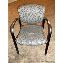 METAL AND CUSHION CHAIR