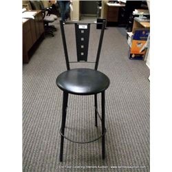 METAL AND CUSHION STOOL