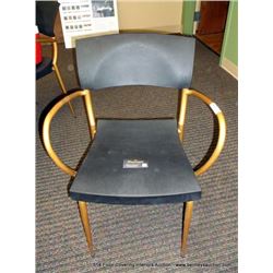 METAL AND PLASTIC CHAIR