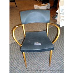 METAL AND PLASTIC CHAIR