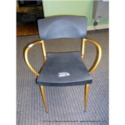 METAL AND PLASTIC CHAIR