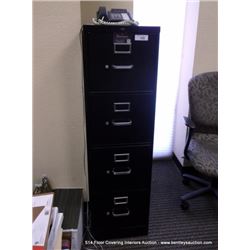 4-DRAWER HON FILE CABINET