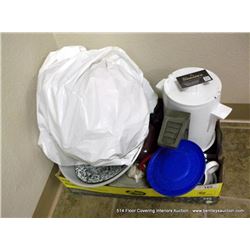 BOX: ASSORTED KITCHEWARE