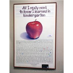 35”X23” PRINT BY ROBERT FULGHUM