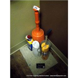 BATHROOM ACCESORIES PLUNGER CLEANERS