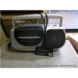 DURGBAND AM/FM RADIO CASSETTE RECORDER