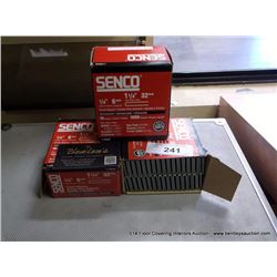 BOX: ENCO 11/4” FINISH STAPLE 3X THE MONEY