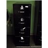 Image 1 : 4 DRAWER FILE CABINET