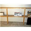 Image 3 : WOOD SHELVING UNIT