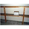 Image 4 : WOOD SHELVING UNIT