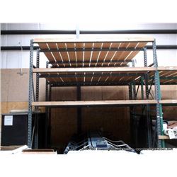 13' X 12' X 2' 8" PALLET RACKING 1 SECTION