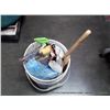 Image 1 : BUCKET: ASSORTED TILE TOOLS & HARDWARE