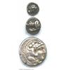 Image 1 : Three Greek Silver Coins,...