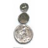 Image 2 : Three Greek Silver Coins,...