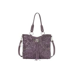*NEW* American West Forget-me-Not Ladies Zip-Top Tote and  Tri-Fold Wallet (7659985 &  7659282)