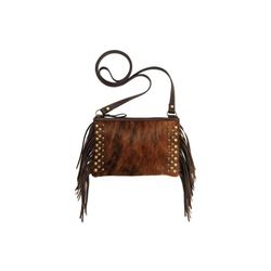 *NEW* American West Chaps Ladies' Crossbody Pouch  Chocolate Brindle Hair   Model  7125518