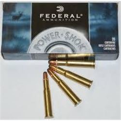 NEW!! FED PWRSHK 3030WN 170GR SP RN 200 Rounds-UPC Code: 029465084493