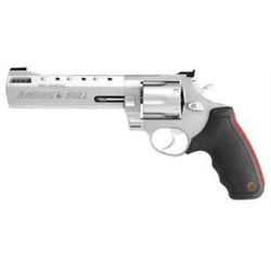 *NEW* Taurus 2454069M 454 Raging Bull 454 Casull 6.5" 5rd Adj Sight Rubber Grip SS 725327330035