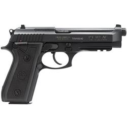 NEW!!! Taurus 192015117 92 Standard 9mm 5" 17+1 Blk Poly Grip Fixed Sight w/Rail Blued 725327600527