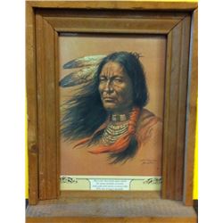 "Indian" by artist Bill Hampton