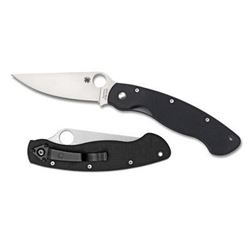 NEW!!! SPYDERCO MILITARY MODEL 716104003549