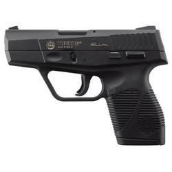 NEW!! 1709031FS 709 Slim SA/DA 9mm 3" 6+1 Black Poly Grip Blued Slide 725327610663