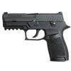 Image 1 : NEW!! Sig Sauer 250C40B P250 Compact DAO 40S&W 3.9" 13+1 CS Poly Grip Blk Nitron 798681426126