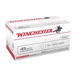 NEW!! WIN USA 45ACP 230GR FMJ VP 100/500 020892214163