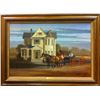 Image 1 : "His Only Daughter", oil on canvas by John T. French RF