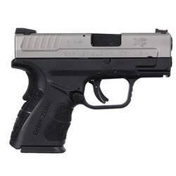 NEW!! Springfield XDG9822HCSP XD Sub-Compact 3" DA 40S&W 3" 9+1/12+1 Black Poly/SS 706397899745