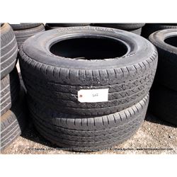 MICHELIN P255/65 R17 TIRES 2X THE MONEY