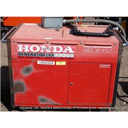 HONDA EX3300S PORTABLE GENERATOR 120/240V (print sequence:) 6756