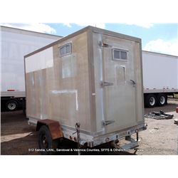 HOME MADE ENCLOSED TRAILOR -NO DATA PLATE- NO TITLE- (print sequence:) 6620