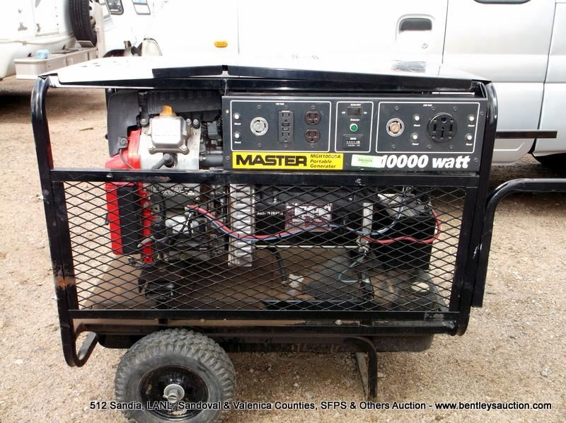 Master Generator 2006 HONDA MGH10000A GAS GENERATOR 10 KW (print sequence:) 6599