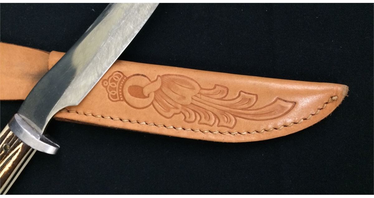 Queen Cutlery Hunting Knife With Sheath