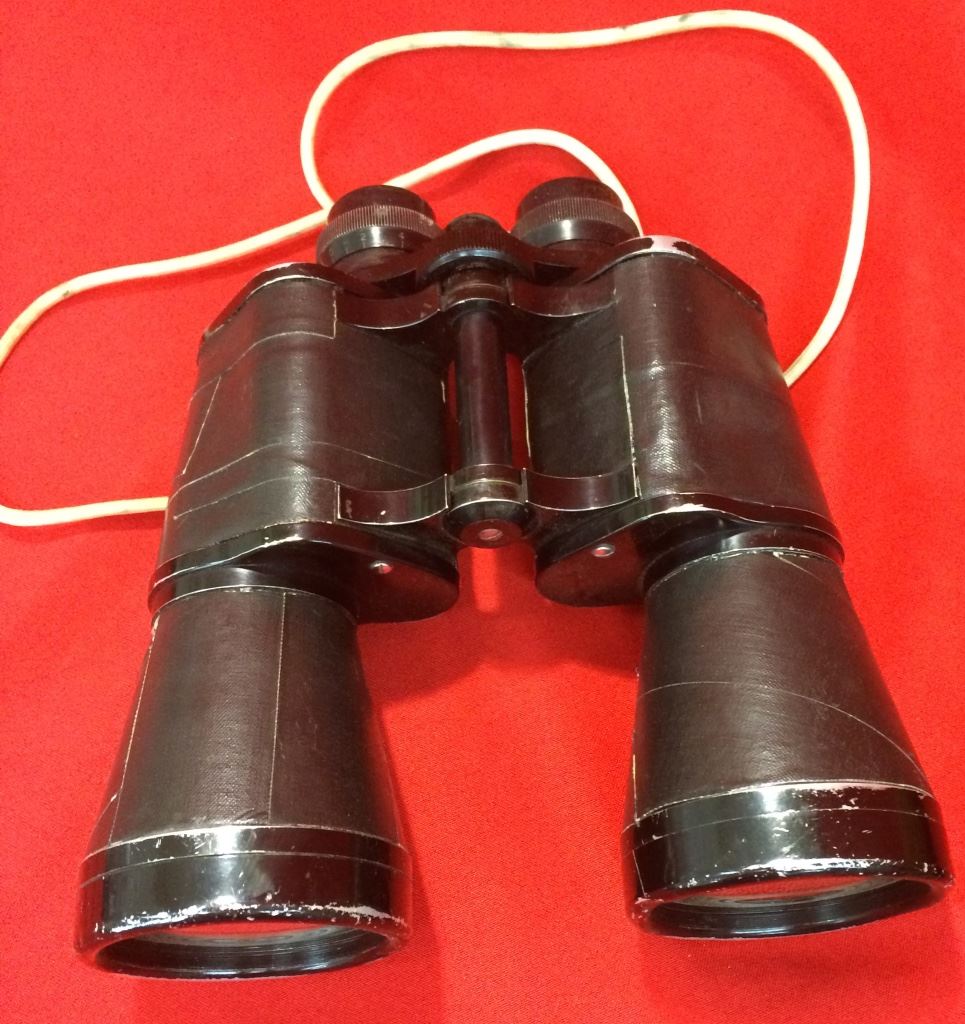 Vintage Omega Binoculars With Case