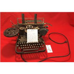Antique Veri-Typer Typewriter
