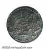 Image 1 : 1652 3PENCE Pine Tree Threepence AU53 PCGS.