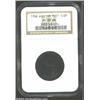 Image 1 : 1766 1/2P Pitt Halfpenny VF20 NGC.