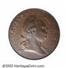 Image 1 : 1773 1/2P Virginia Halfpenny, Period MS65 Brown NGC.