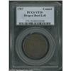 Image 1 : 1787 COPPER Connecticut Copper, Draped Bust Left VF30 PCGS.