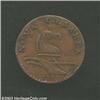 Image 1 : 1787 COPPER New Jersey Copper, Outlined Shield XF40 Incomplete Punch Uncertified.