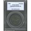 Image 1 : 1786 COPPER Vermont Copper, VERMONTENSIUM XF45 PCGS.