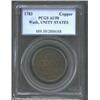 Image 1 : 1783 1C Washington Unity States Cent AU58 PCGS.