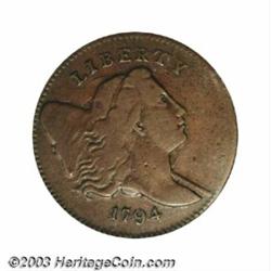 1794 1/2 C XF40 PCGS.