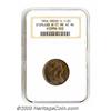 Image 1 : 1804 1/2 C Crosslet 4, No Stems MS62 NGC.