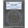 Image 1 : 1804 1/2 C Spiked Chin MS63 Brown PCGS.