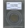 Image 1 : 1828 1/2 C 13 Stars MS64 Brown PCGS.