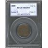 Image 1 : 1850 1/2 C MS63 Brown PCGS.